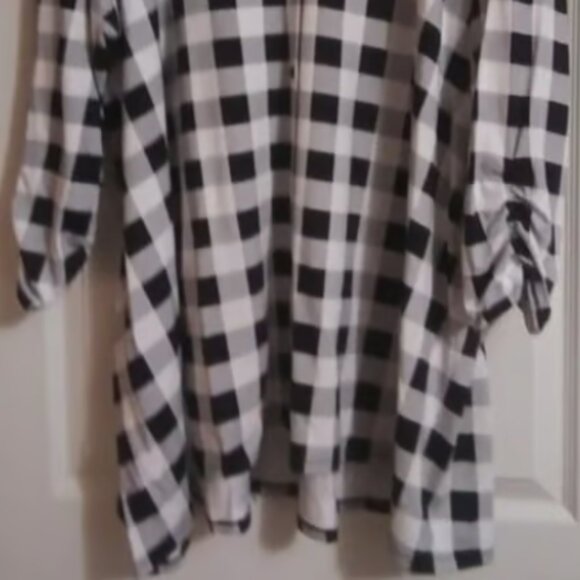 Kim Rogers Button-up Tunic Top Plus 4X-NWT - Picture 3 of 5